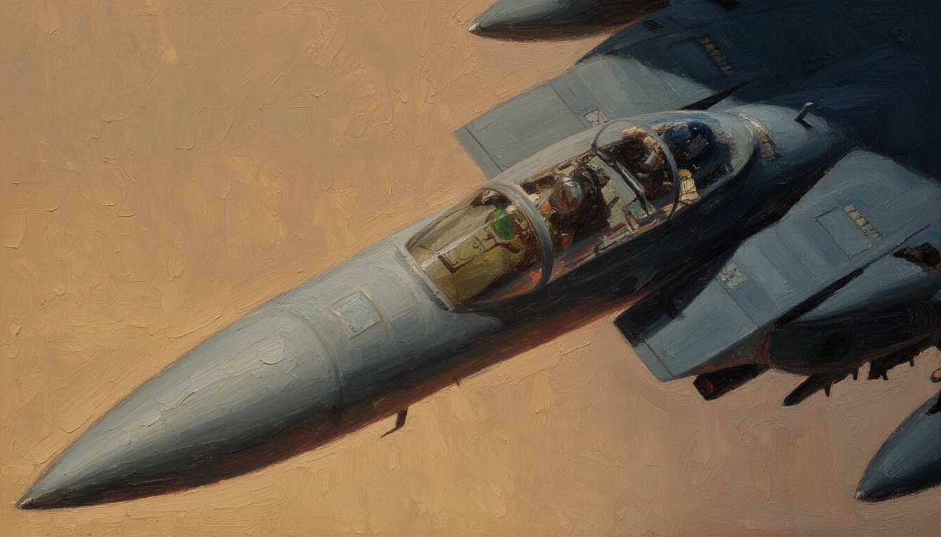 Unidentified Drone Swarm Observed Before F-15E Crash in Iran