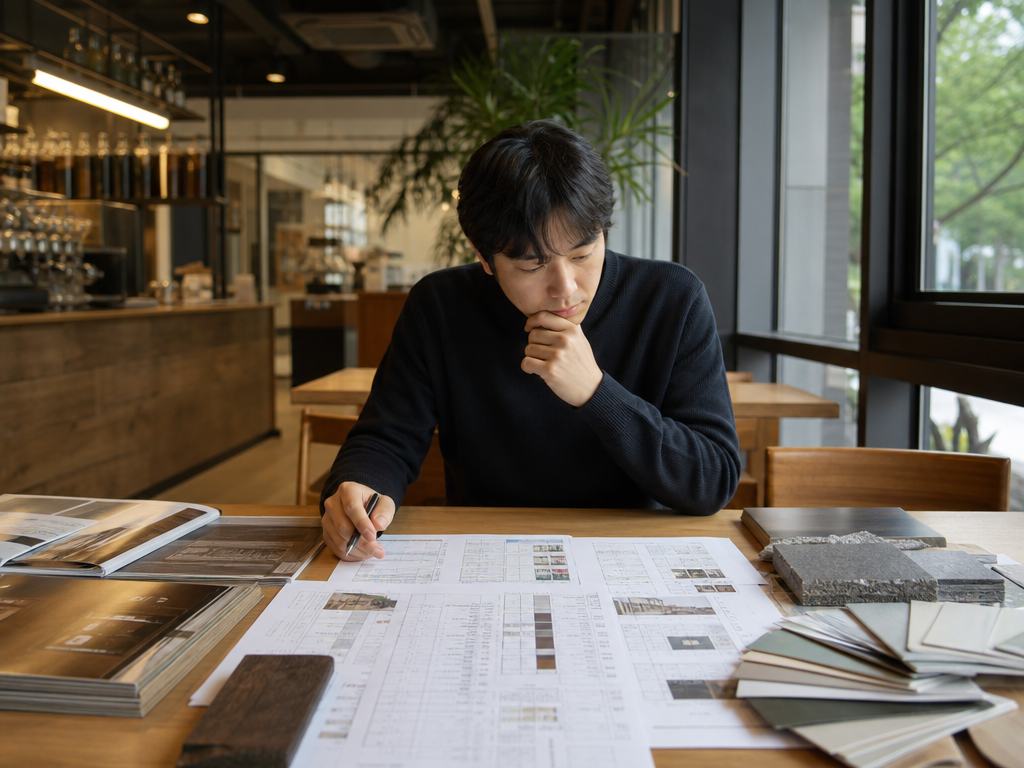 음식점 인테리어 비용, 평당 단가만 비교하면 놓치는 것