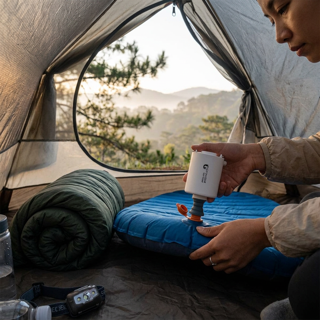 So sánh Flextail ZERO PUMP vs TINY PUMP 2X vs TINY PUMP X - bơm đệm ngủ cắm trại - ProCamping.vn