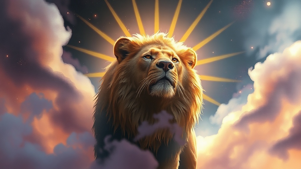 Sonhar com Leão Dourado: Força Divina e Proteção