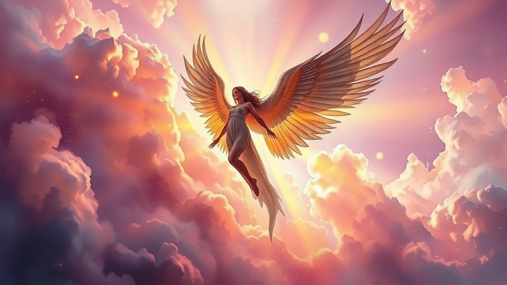 Sonhar com Arcanjo Chamuel: Amor Divino e Harmonia