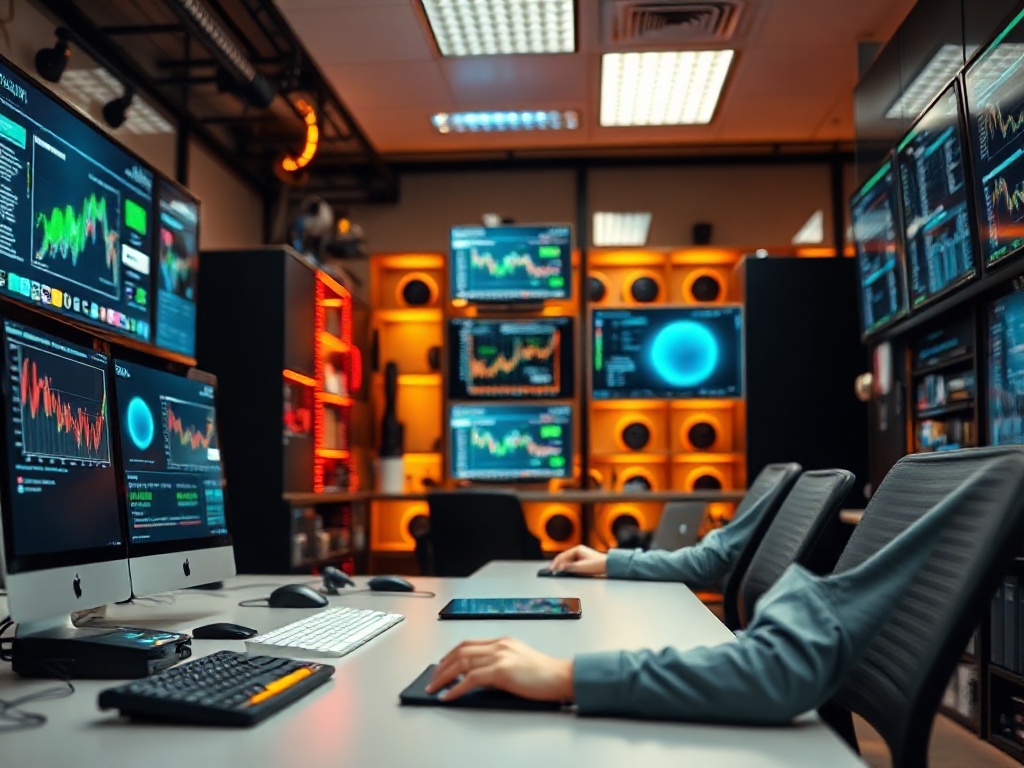 AI illustration reducing false positives and operational costs in financial modeling processes
