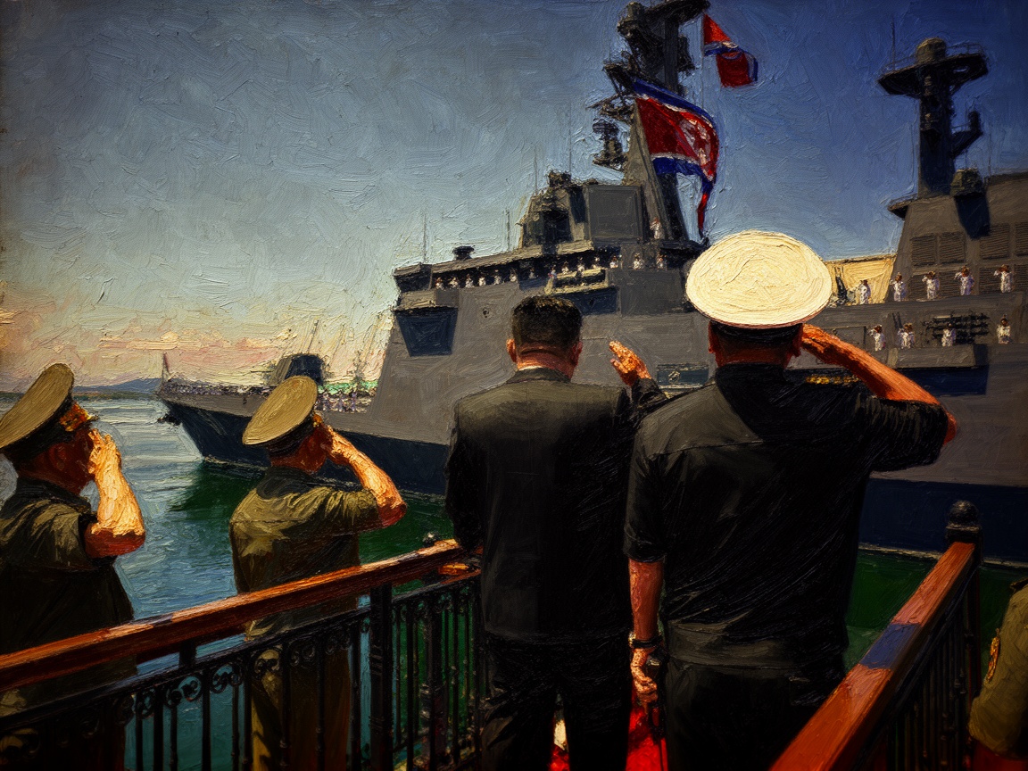 North Korea Commissions Largest-Ever Warship