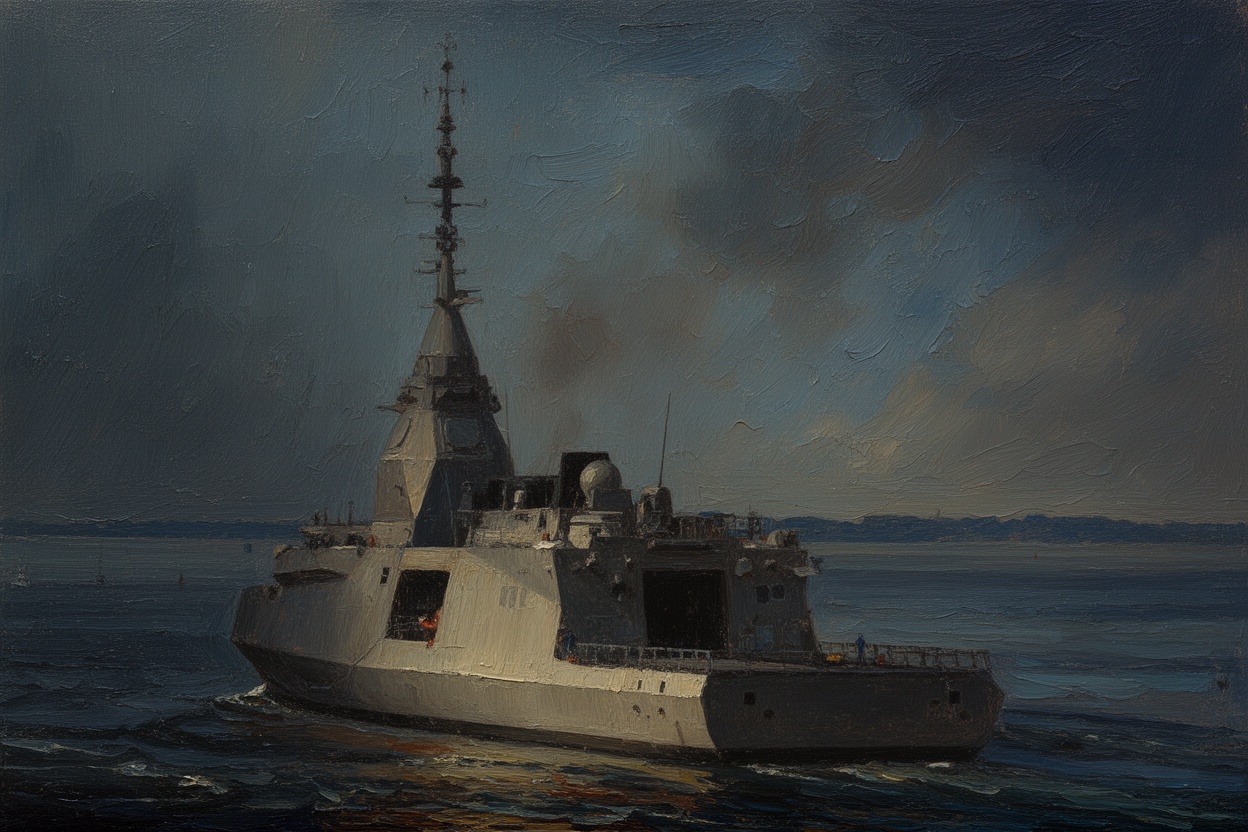 Hellenic Navy's HS Formion Frigate Starts Sea Trials
