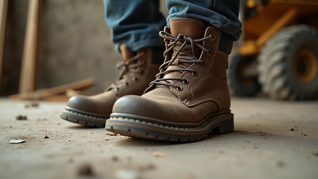 Calcetines de lana merino para trabajo en obra de construcción