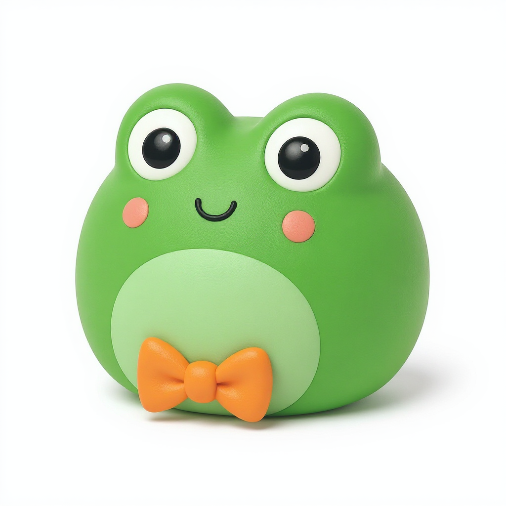 Ziggy — Ziggy is a soft orange squishy with an adorably big bow tie, perfect for cuddly squeezes and playtime fun.