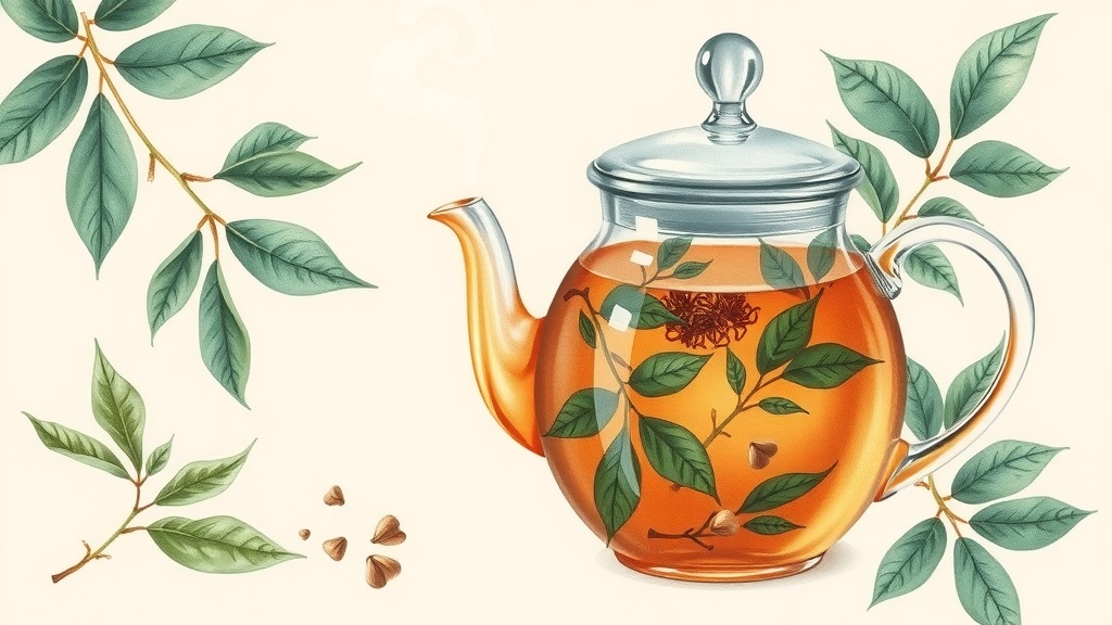 Infusão de Espinheira Santa para Digestão