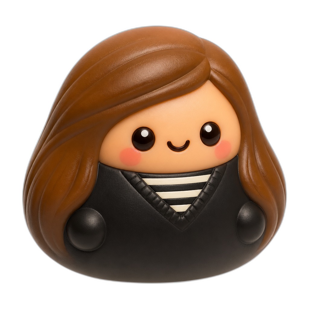 Hendosquish — Meet Hendosquish, a soft rounded squishy in cheerful color, perfect for gentle squeezes and cozy playtime fun.