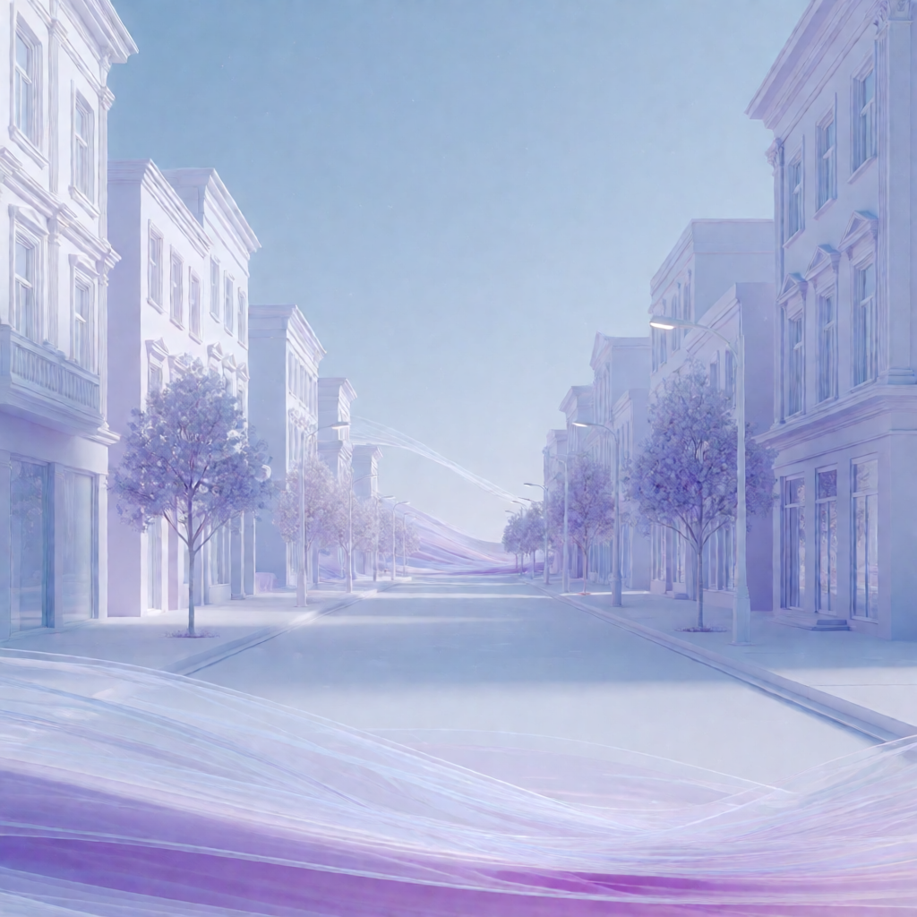 Silken Periwinkle Dream