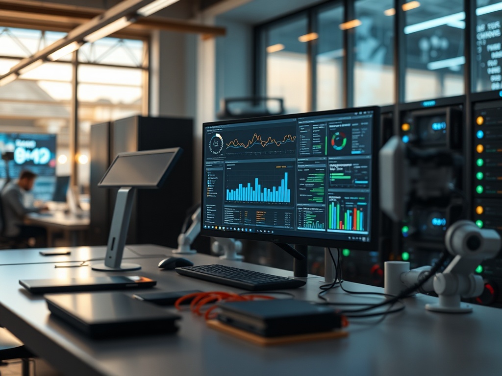 Illustration of external data integration enhancing AI forecast accuracy for business analytics