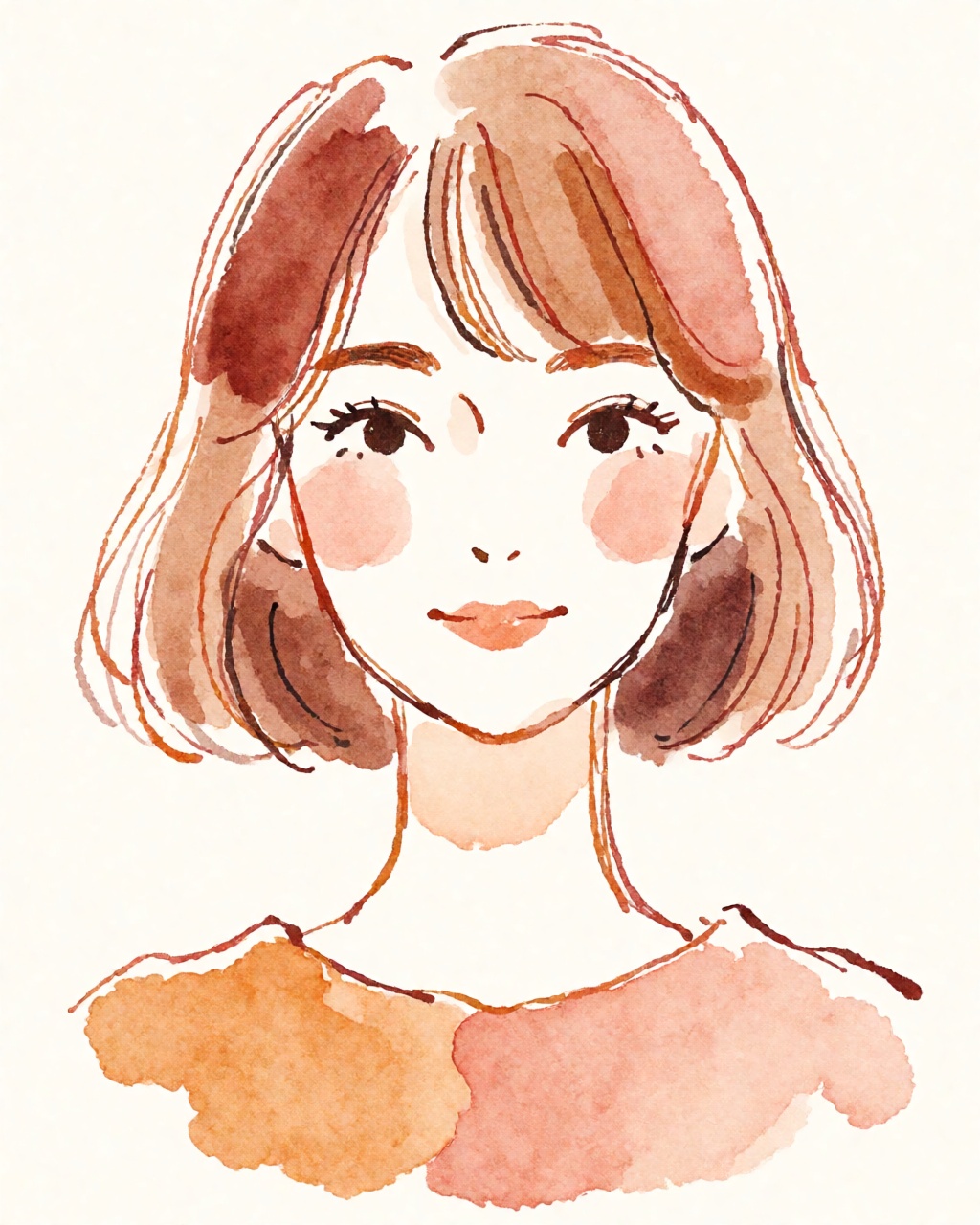 a portrait of a woman