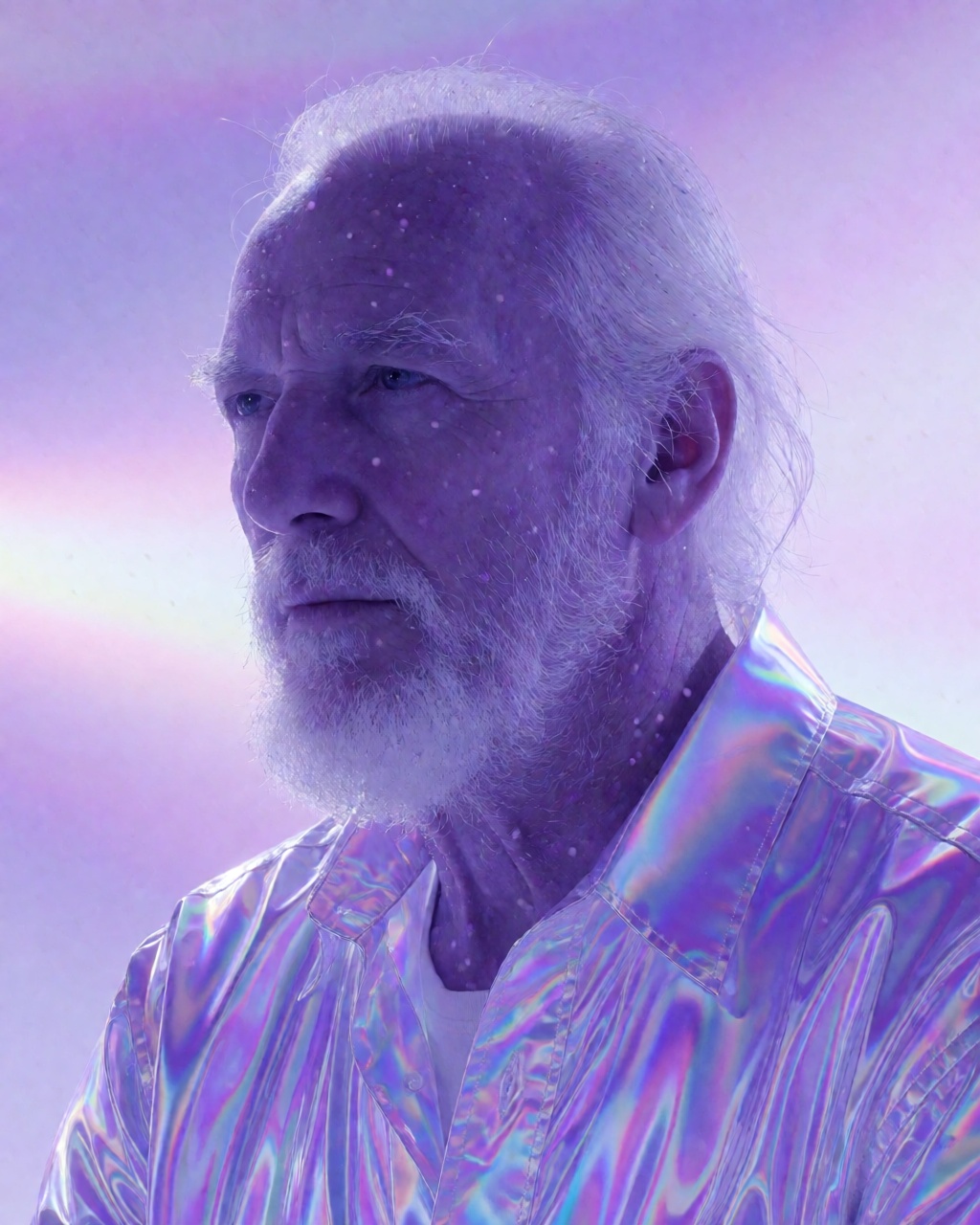 a portrait of an old man