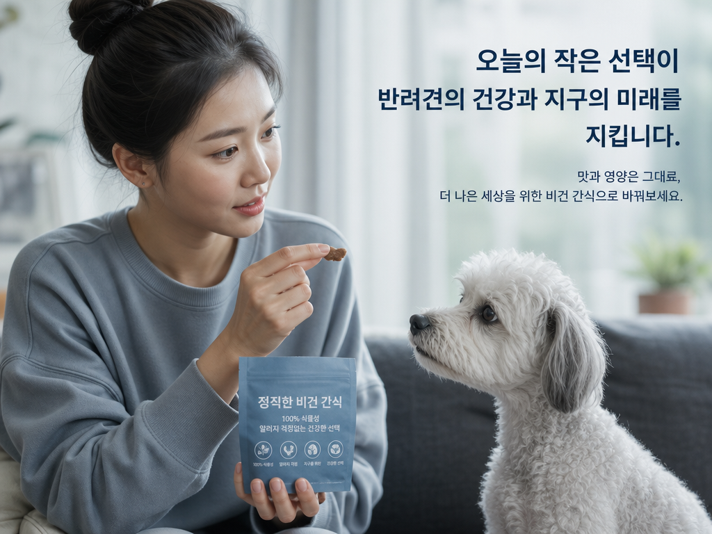 강아지 비건간식 효능, 알레르기 있는 반려견 보호자가 먼저 볼 것