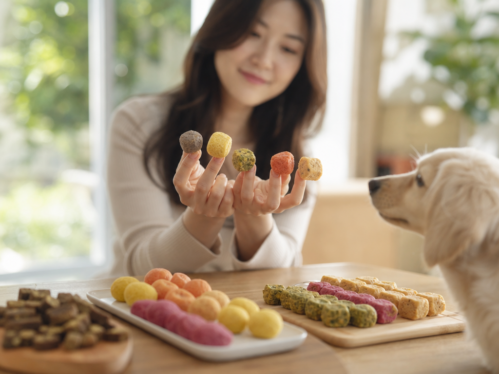 멍타쥬 비건간식 처음 급여할 때, 실제 확인할 것