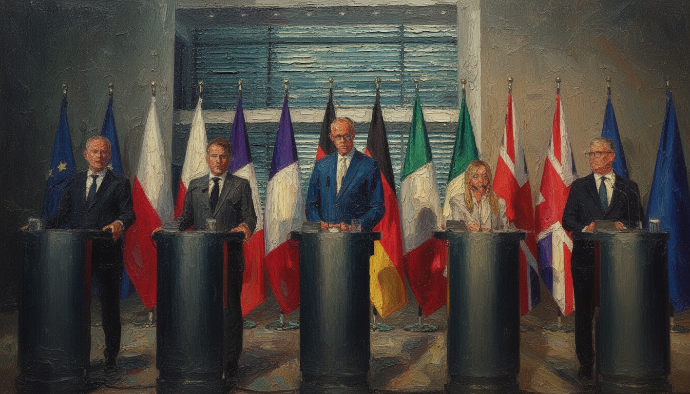 European Leaders Reinforce Defense Unity Before NATO Summit