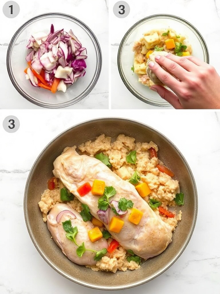 recette poulet preparation