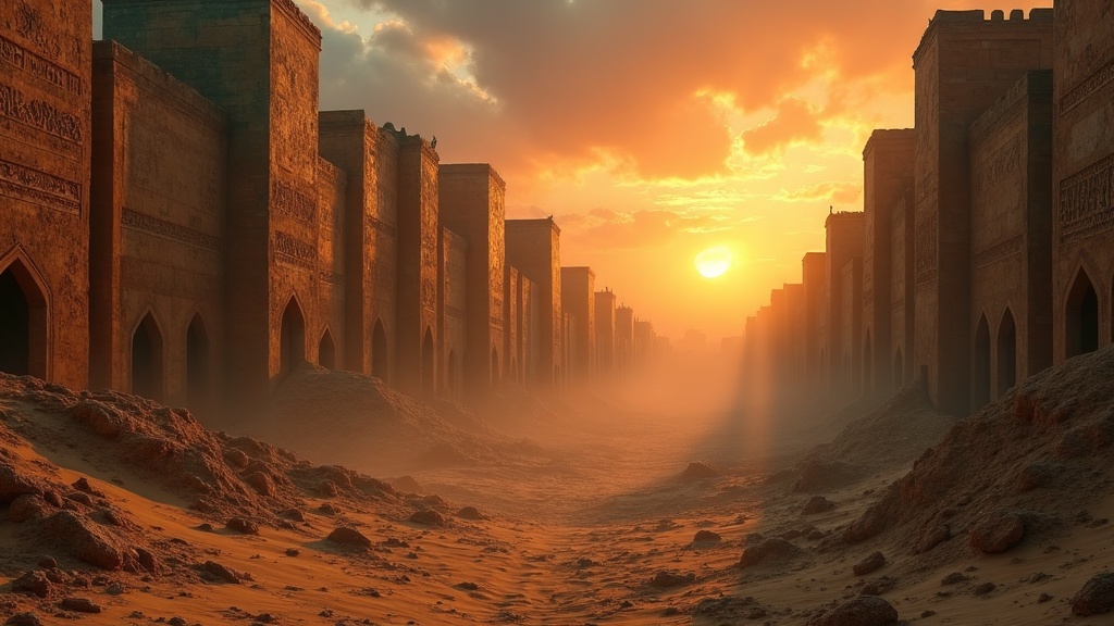 الأسوار التي تبتلع العقول: لغز مدينة النحاس