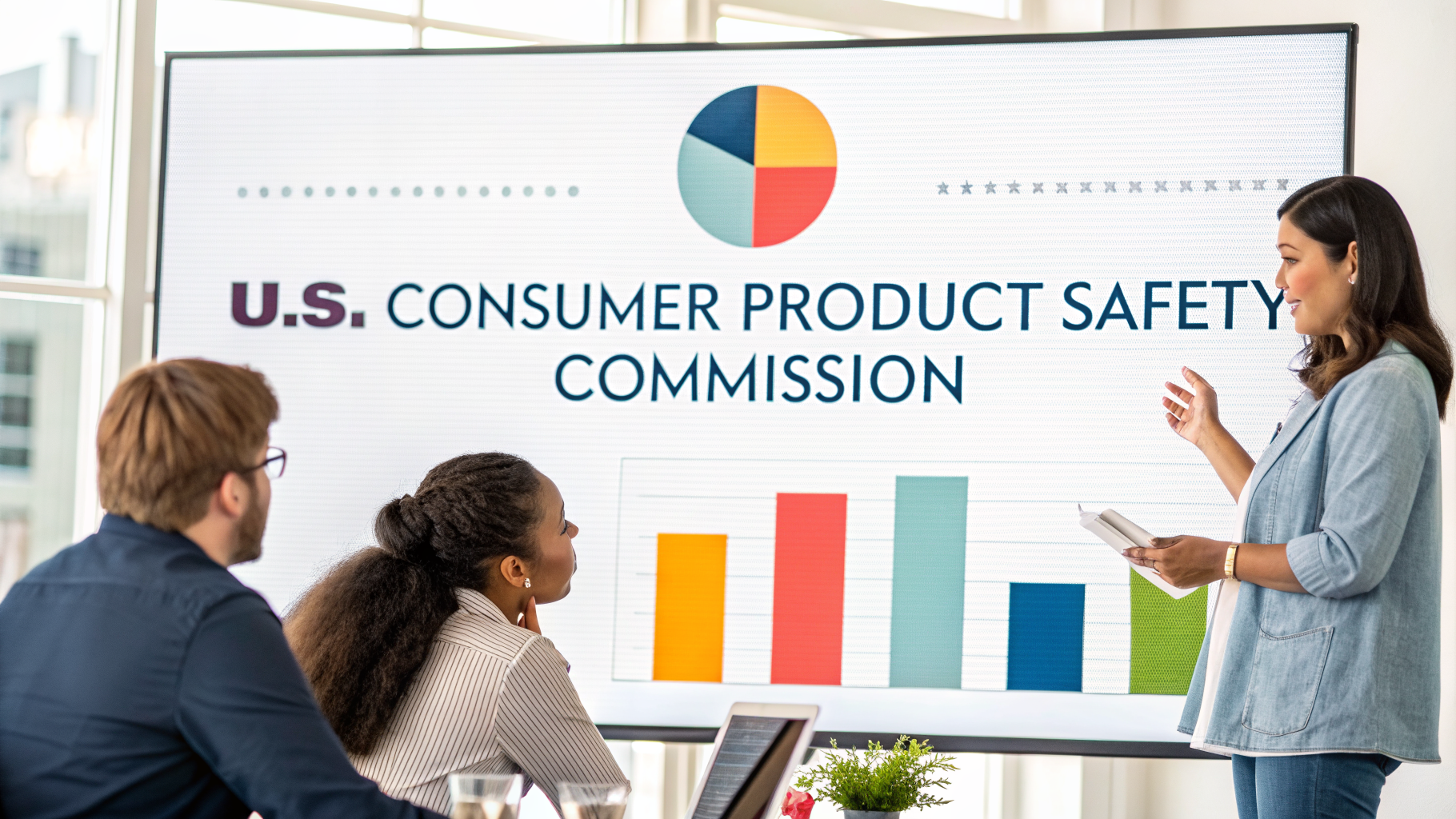 Professional infographic explaining u s consumer product safety commission