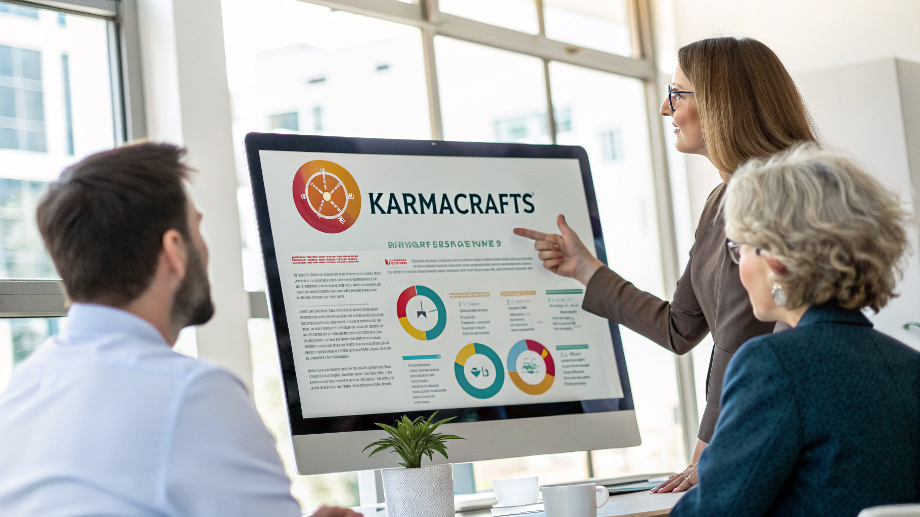 Professional infographic explaining karmacraftsc or guide