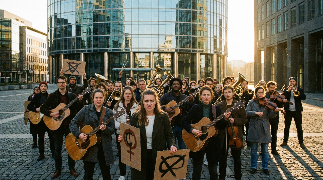 Musicians Revolt Against Labels Over AI Deals