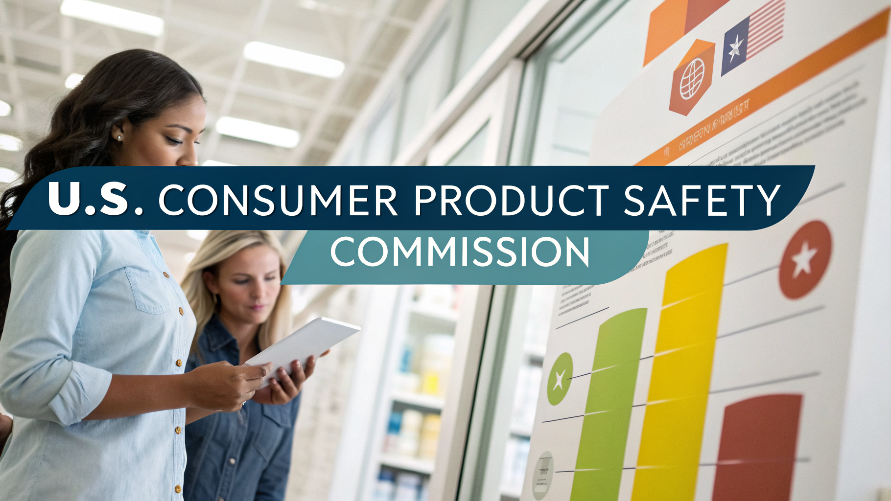 Professional infographic explaining u s consumer product safety commission