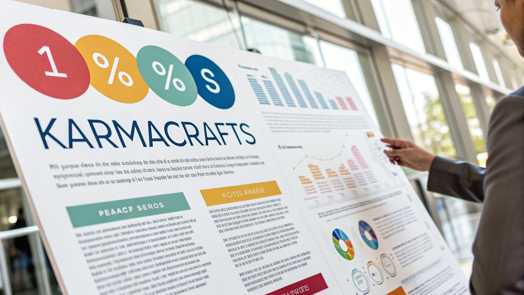 Professional infographic explaining karmacraftsc or guide