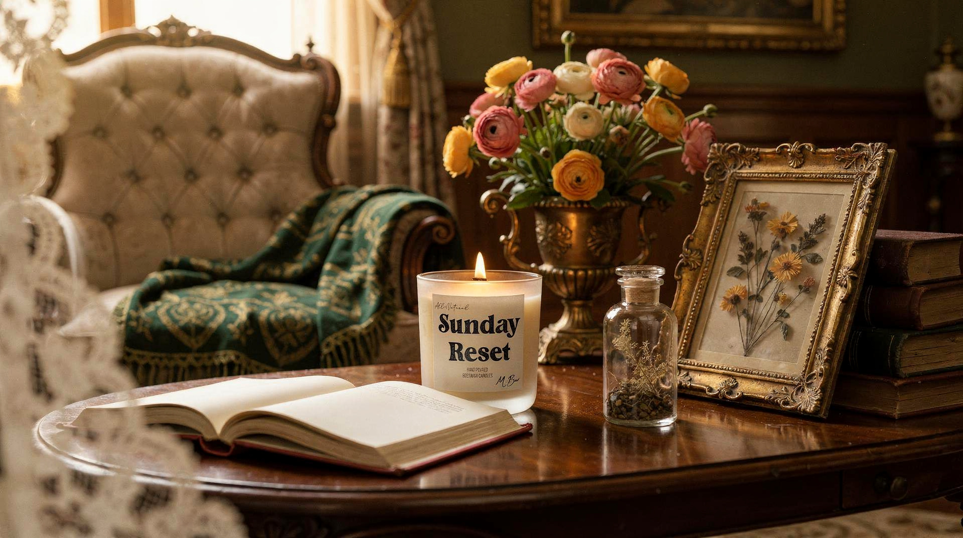 A Candle Ritual for Journaling: Set the Mood to Slow Down