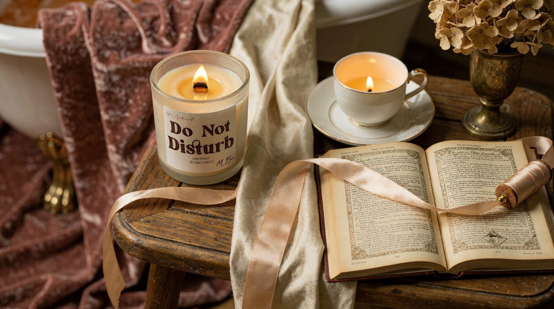 Bath-Time Candle Ritual (Turn an Ordinary Tub Into a Home Spa)