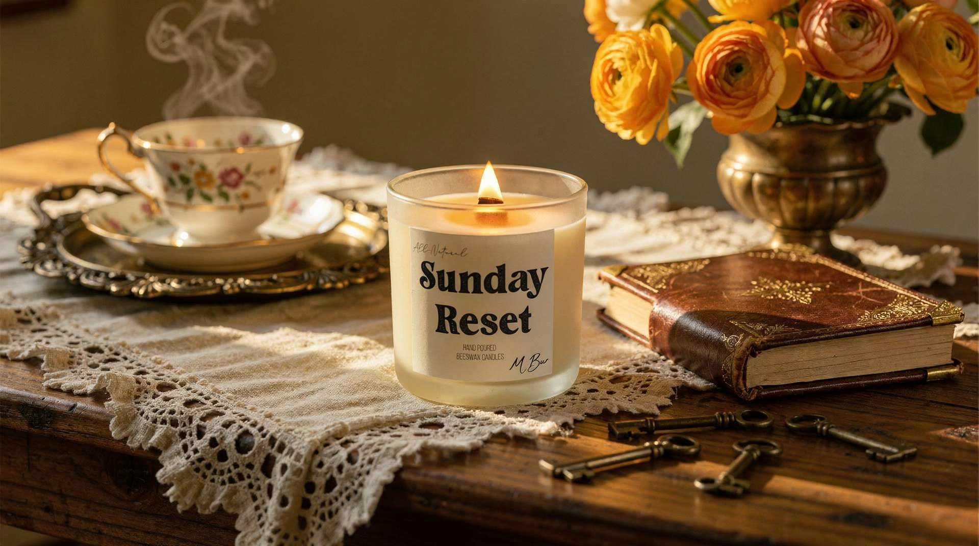 A Slow Morning Candle Ritual: Easing Into the Day With Intention