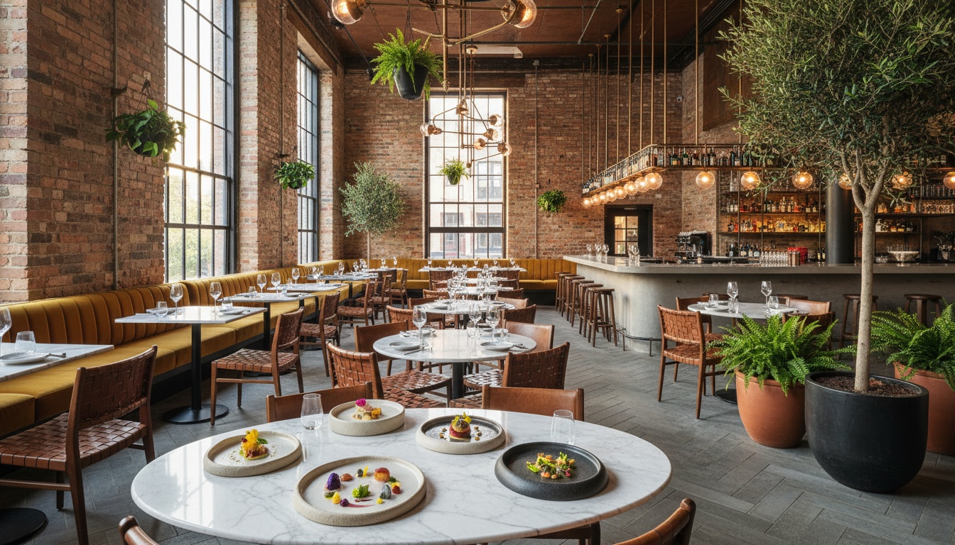 Trendy Montreal restaurant interior 2025