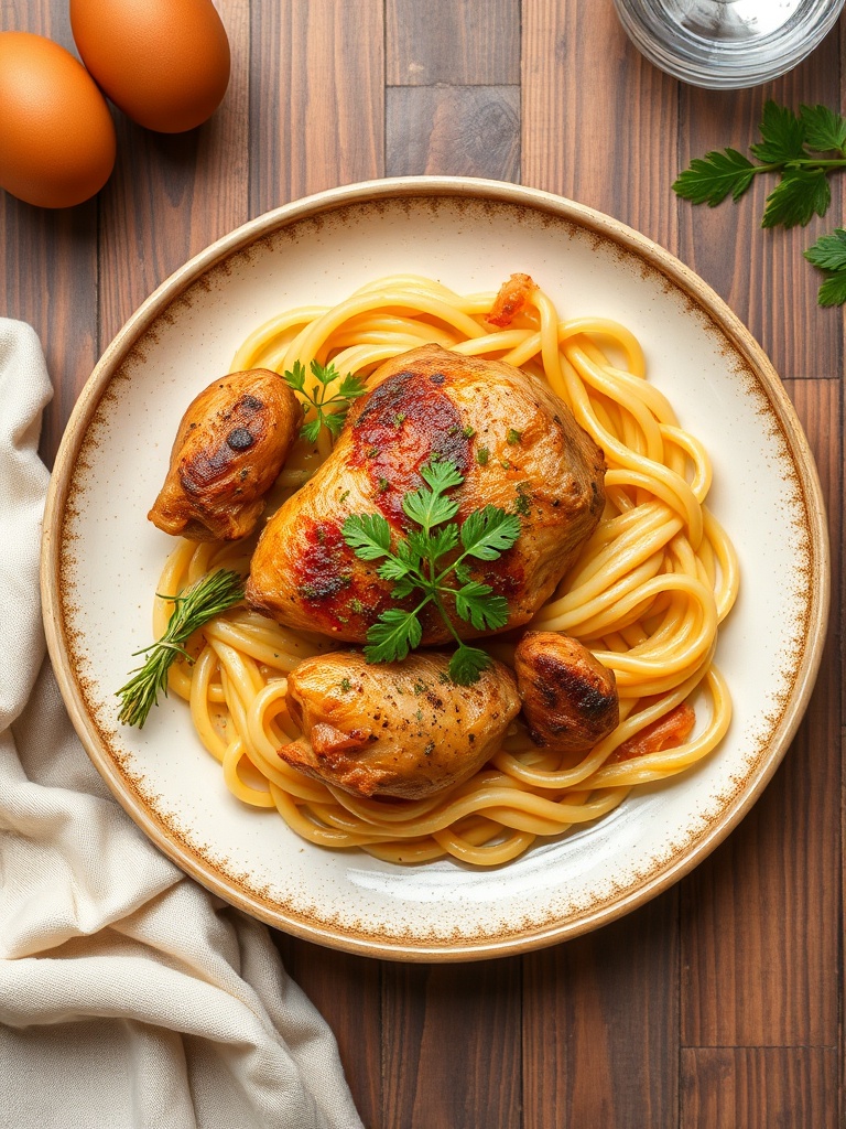 recette au poulet