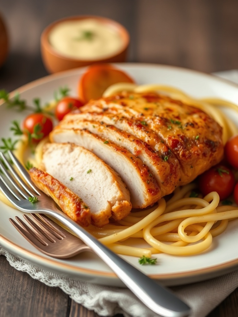 recette au poulet