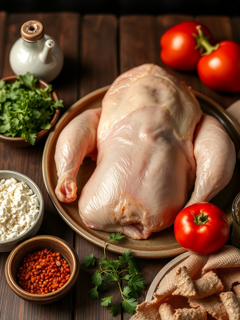 recette au poulet ingredients