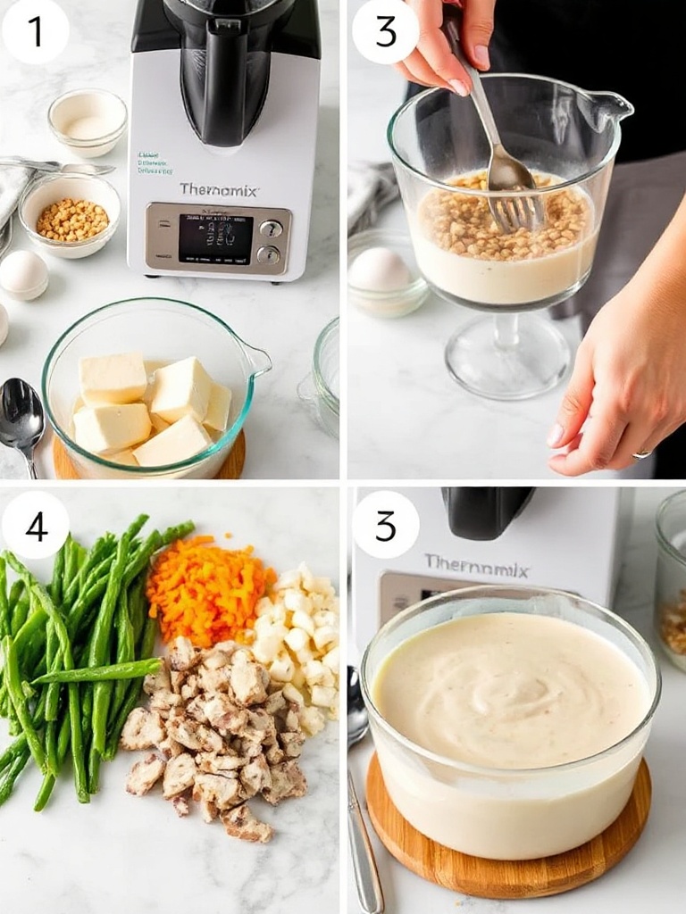 bechamel thermomix preparation