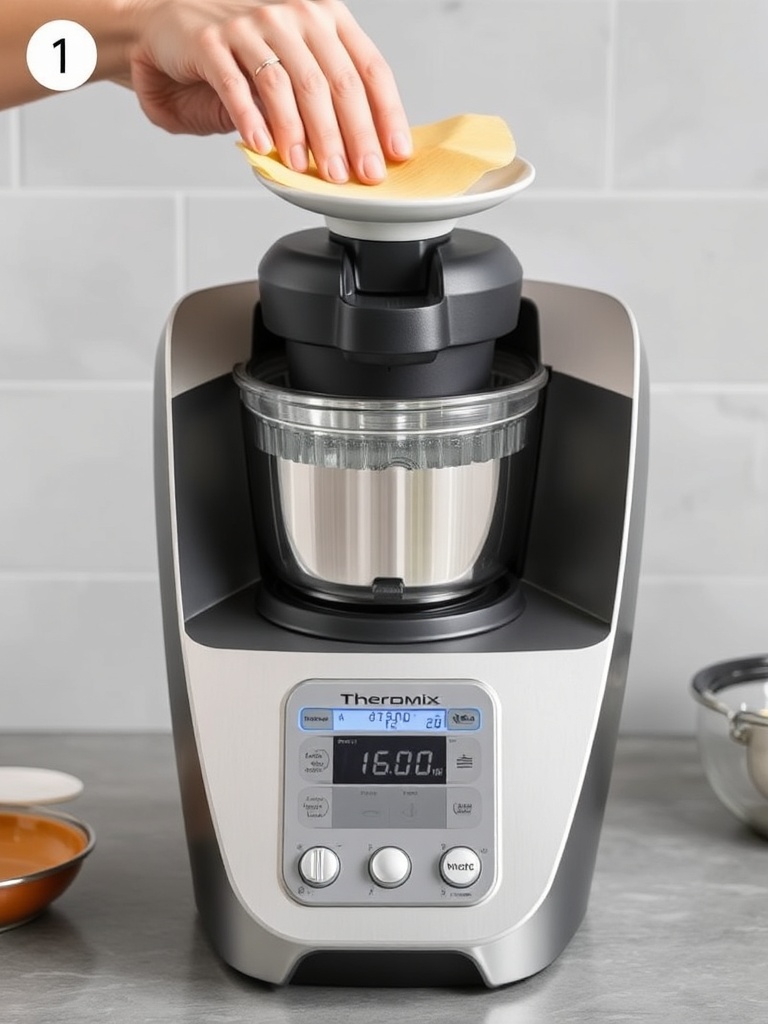bechamel thermomix preparation