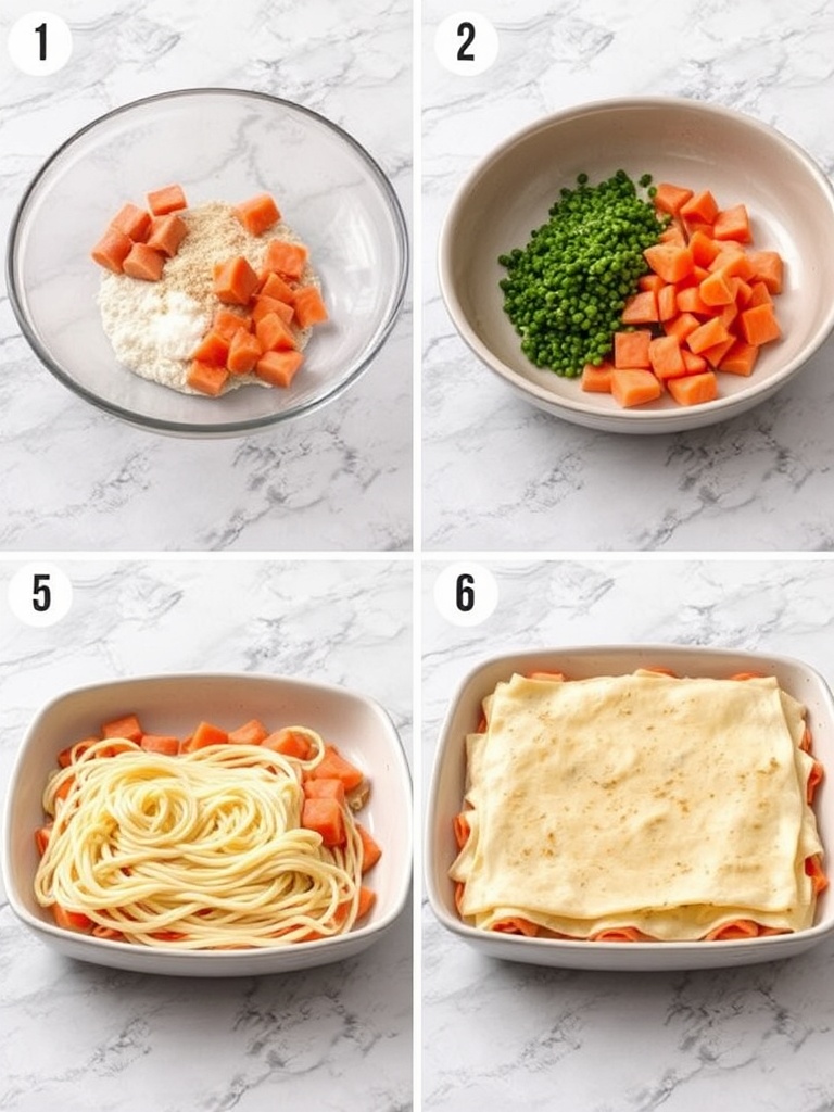 lasagne saumon epinard preparation