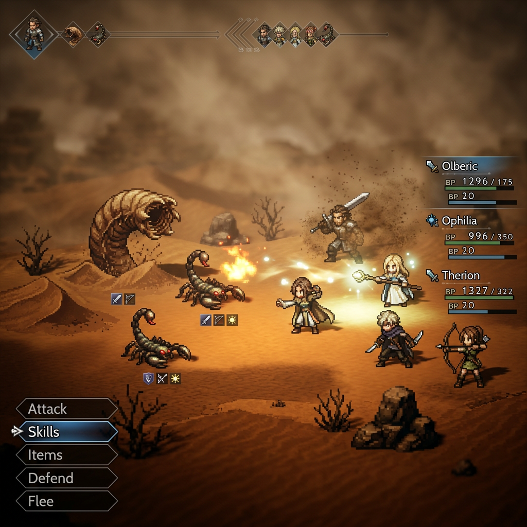 Sandstorm Desert Battle