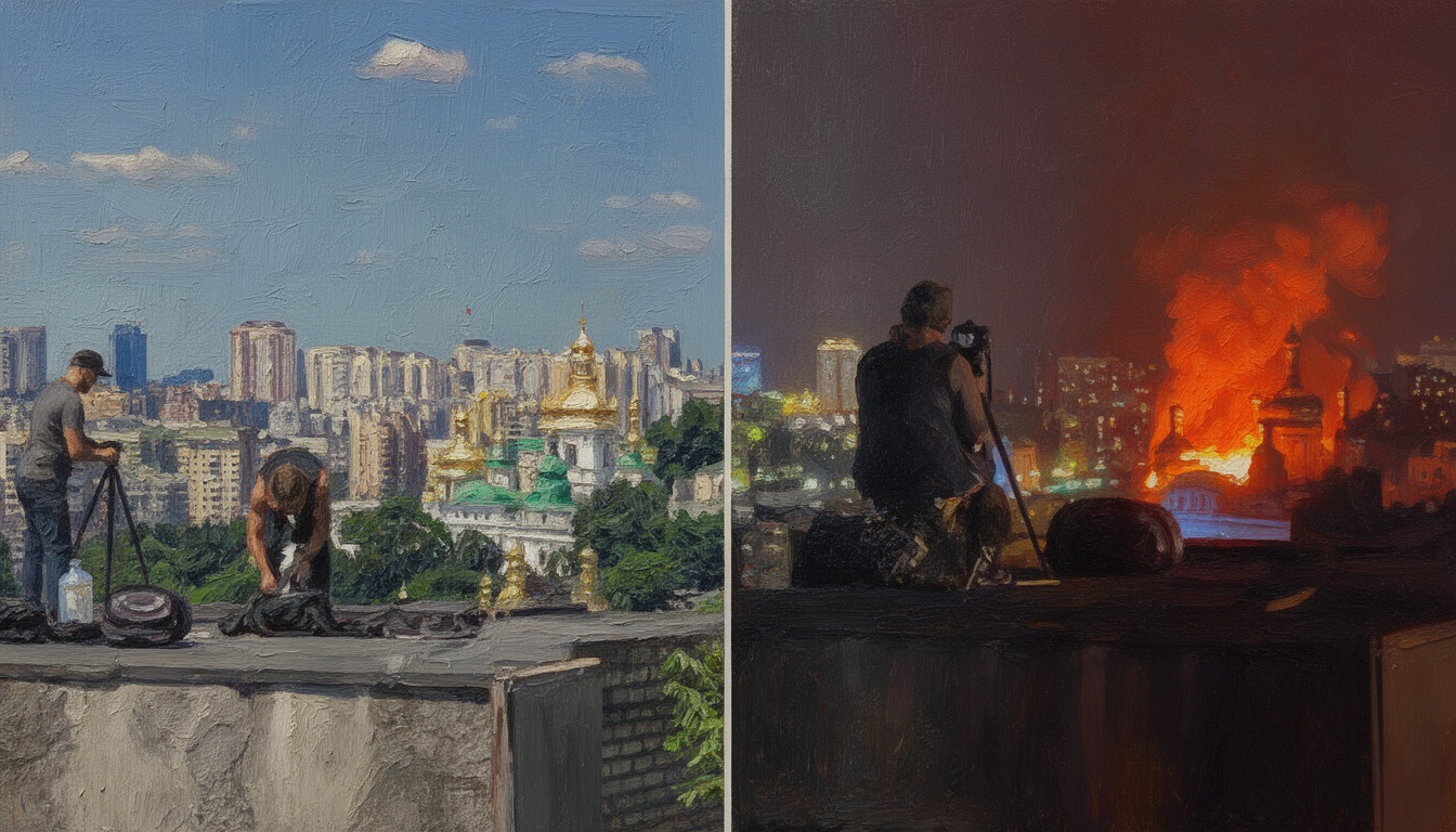 Pro-Russian Accounts Spread False Claims on Kyiv Cathedral Fire