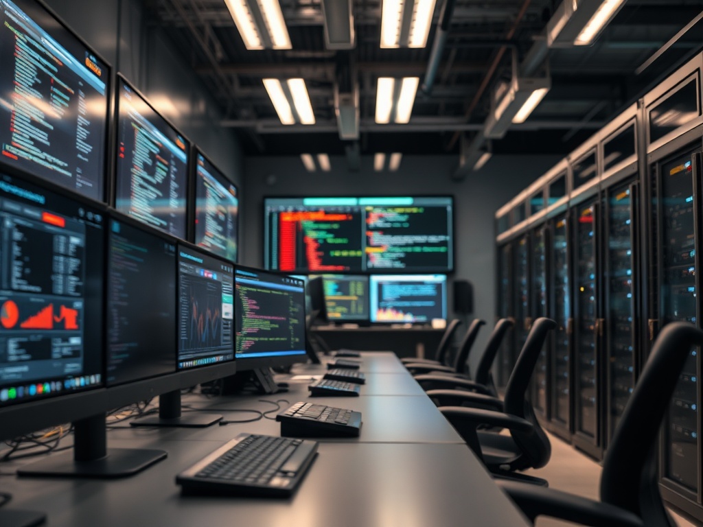 Illustration of AI-powered automated code review reducing merge times in software development