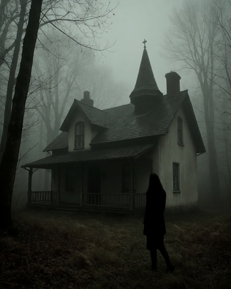 dark muted gothic fog style