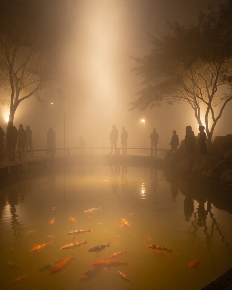 Amber Fog Spotlight