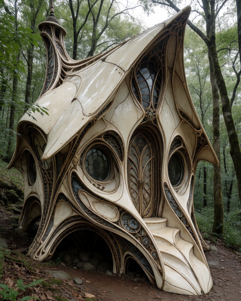 organic biomechanical ivory style