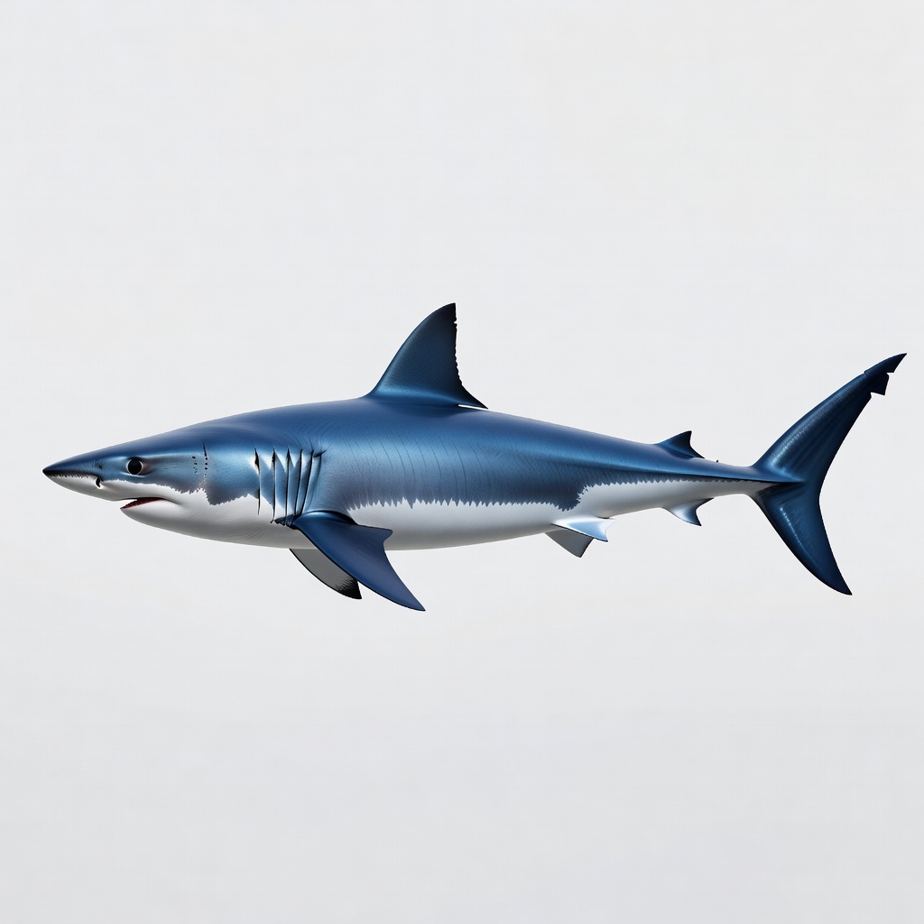 Mako Shark Silhouette (4)