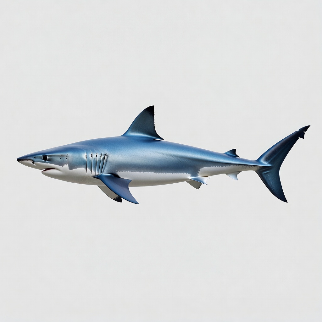 Mako Shark Silhouette (2)