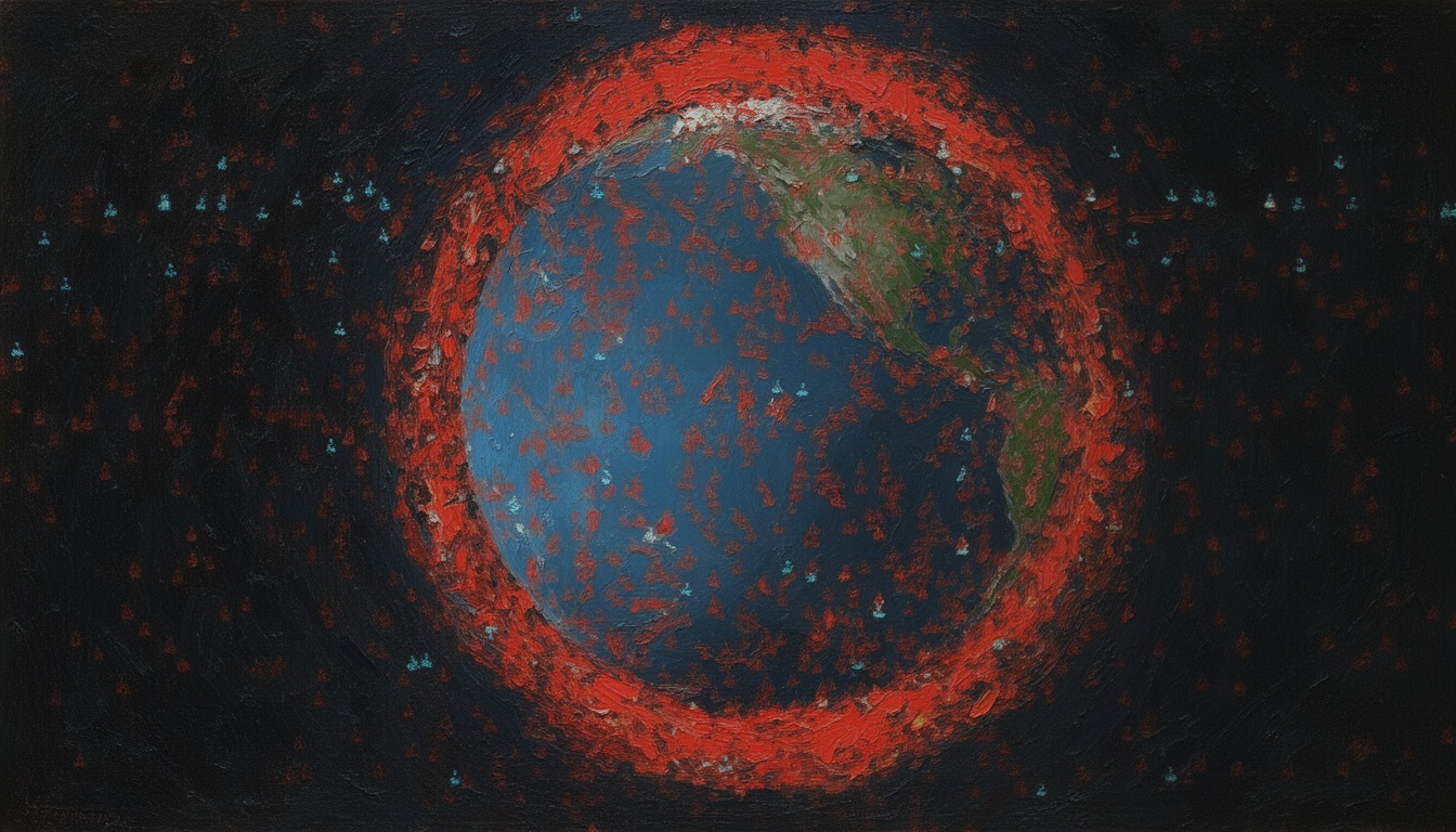 China's Rocket Bodies Endanger Low Earth Orbit Satellites