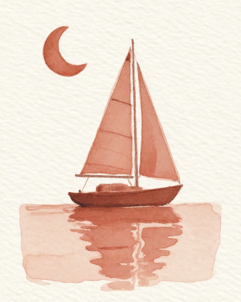 Loose Terracotta Watercolor