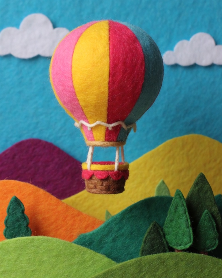 Felt Craft Diorama