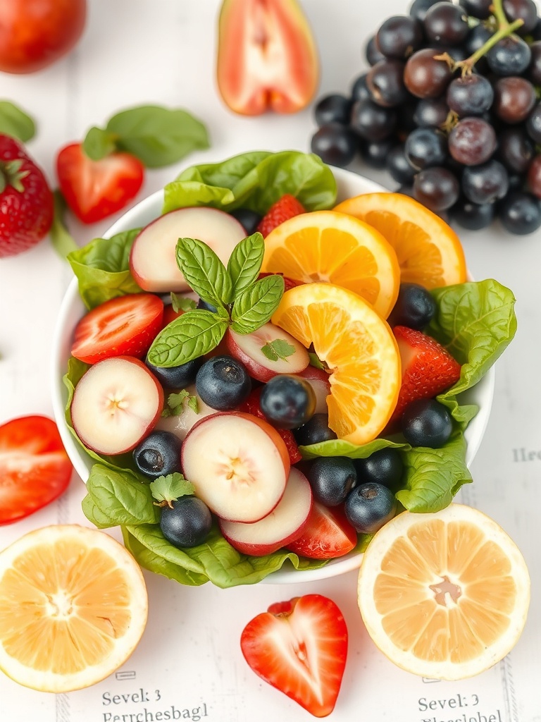 salade de fruit ingredients