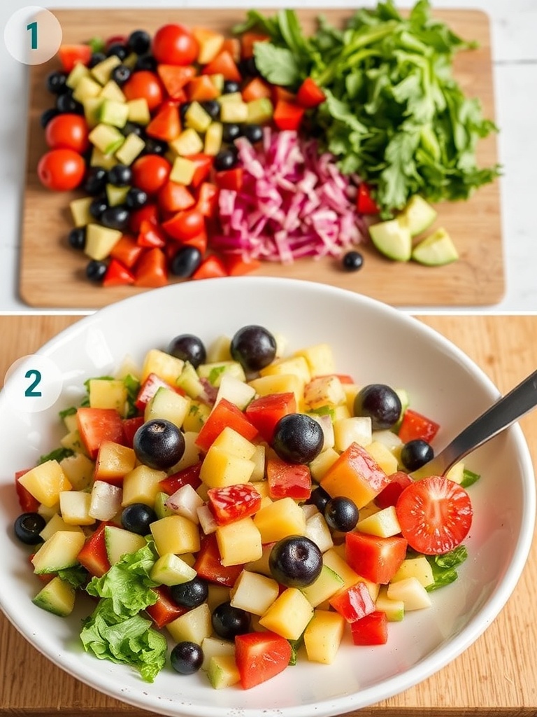 salade de fruit preparation