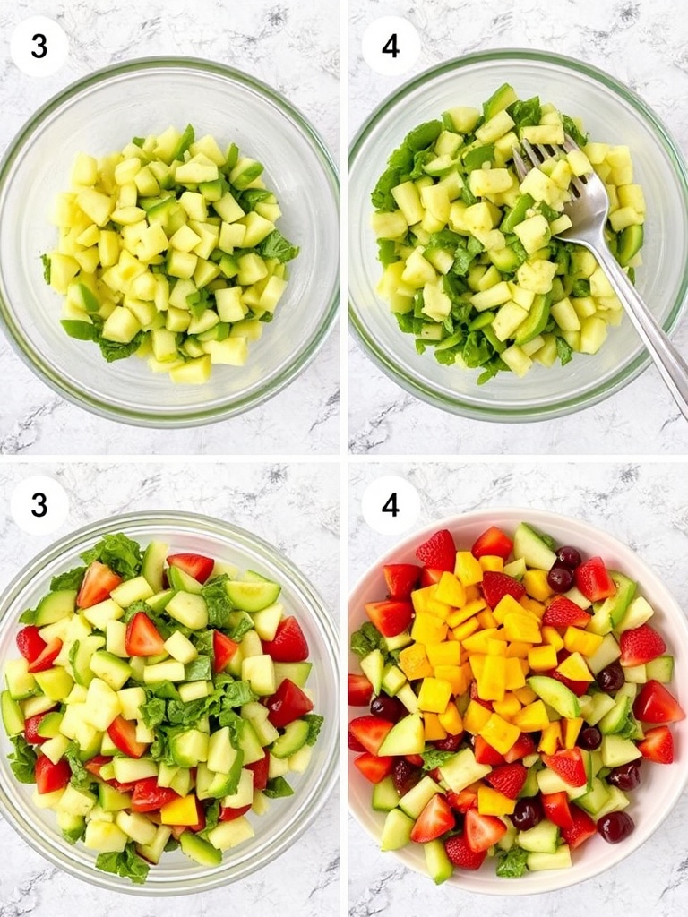 salade de fruit preparation
